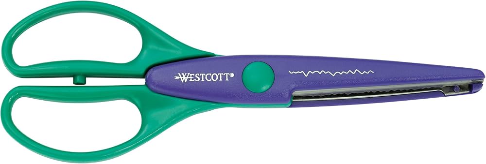 Amazon.co.jp: Westcott 7.7インチ クラフトデッキルカットはさみ